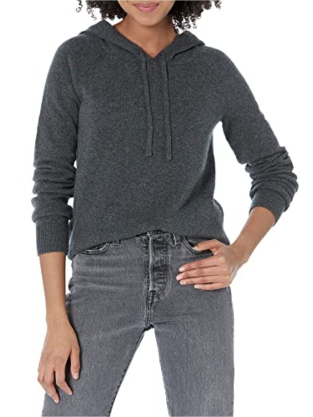 Soft Touch Hooded Pullover Sweater Long Sleeve Regular Fit
